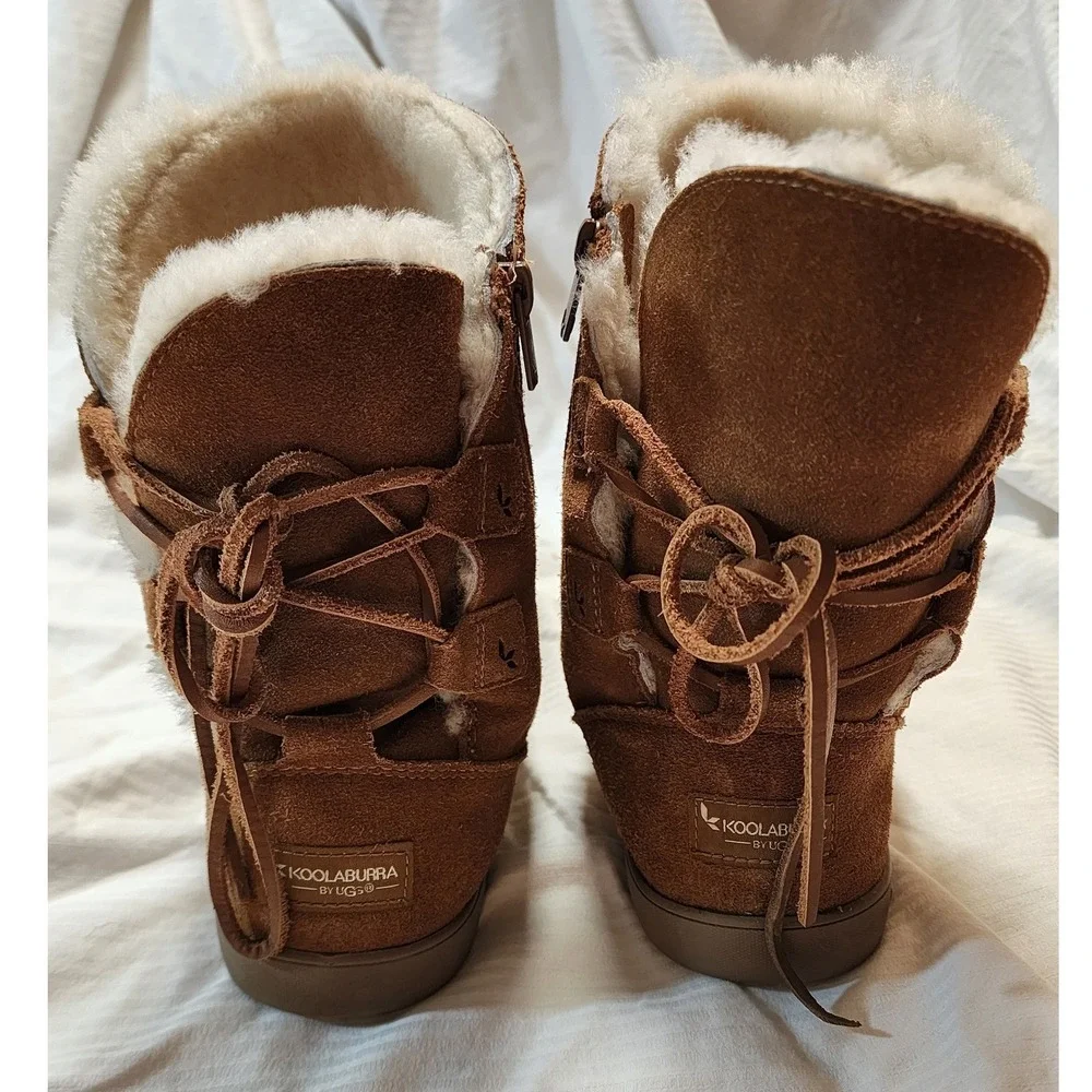 KOOLABURRA BY UGG Shazi Short Suede Boots - Women's 9